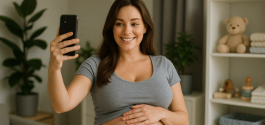 Gravidez e as redes sociais: Como as grávidas se tornam influenciadoras sem querer