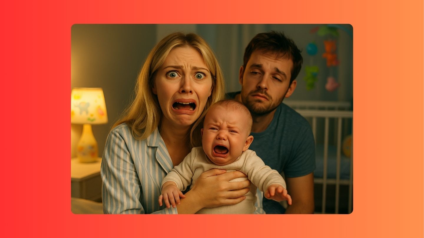 Cólicas no Bebê Recém-Nascido: Porque Você Vai Ouvir “O Choro do Bebê” e “Não Se Desespere!”
